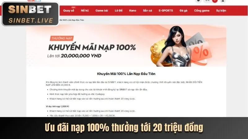 Hệ thống Jackpot lũy tiến khổng lồ